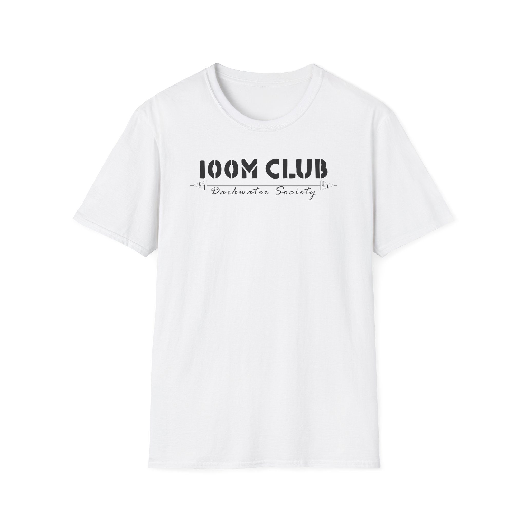 100M Club. Show your depth — 'Darkwater Society' Tee