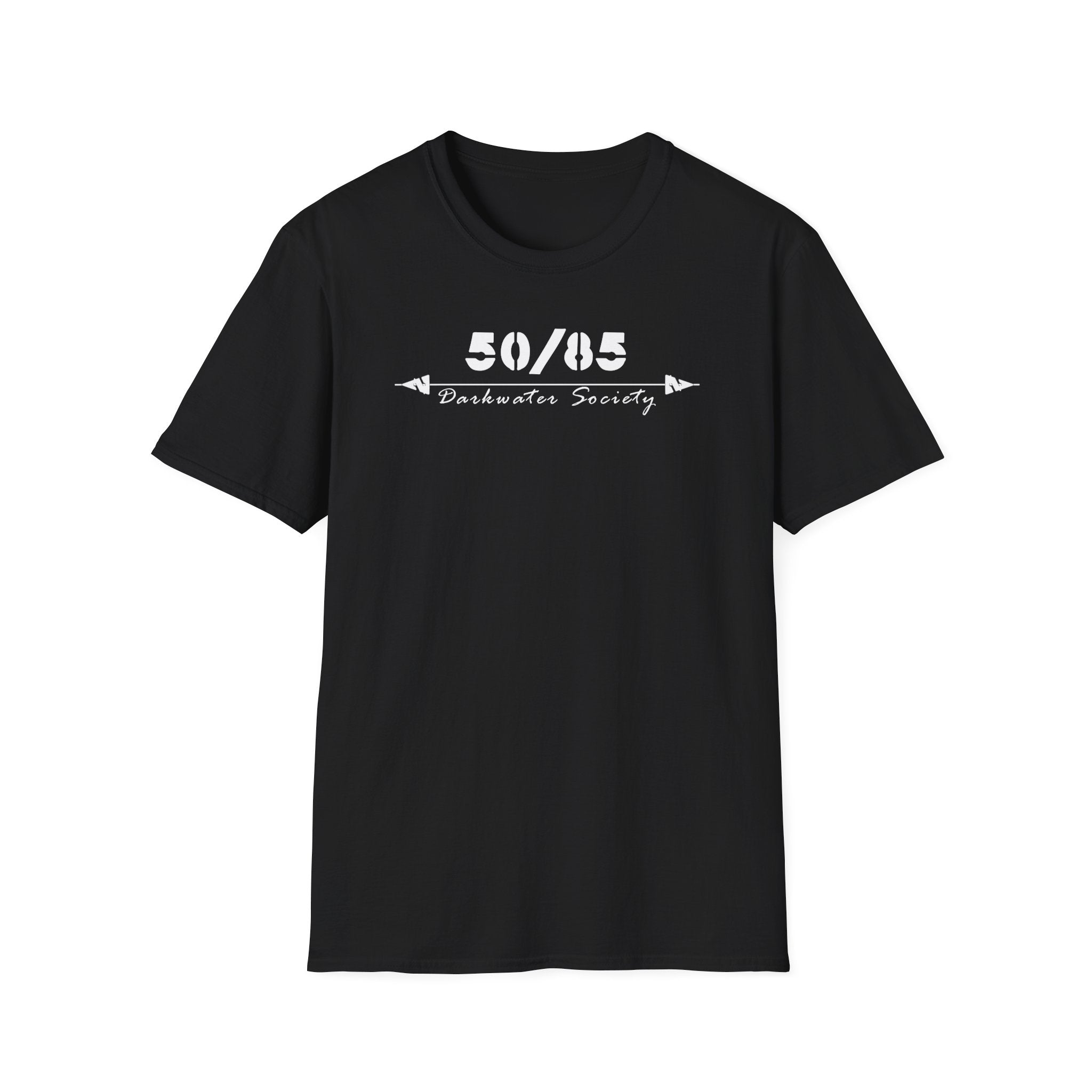 50/85 Darkwater Society T‑Shirt — Minimal Vintage Graphic Tee