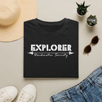 Explorer T-Shirt — "Darkwater Society" Adventure Graphic Tee