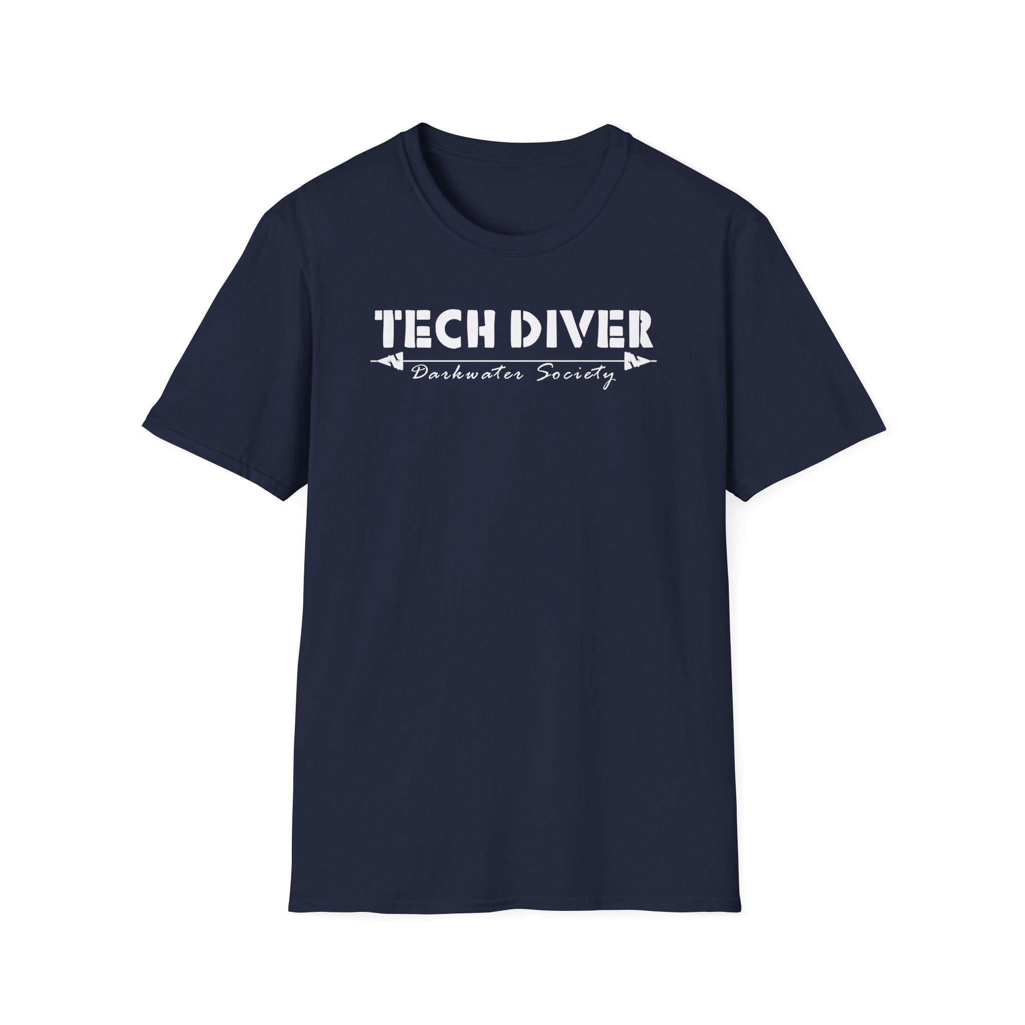 Tech Diver T‑Shirt — "I Darkwater Society" Scuba Diving Tee