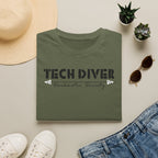Tech Diver T‑Shirt — "I Darkwater Society" Scuba Diving Tee