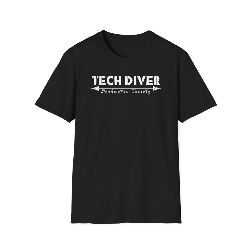 Tech Diver T‑Shirt — "I Darkwater Society" Scuba Diving Tee