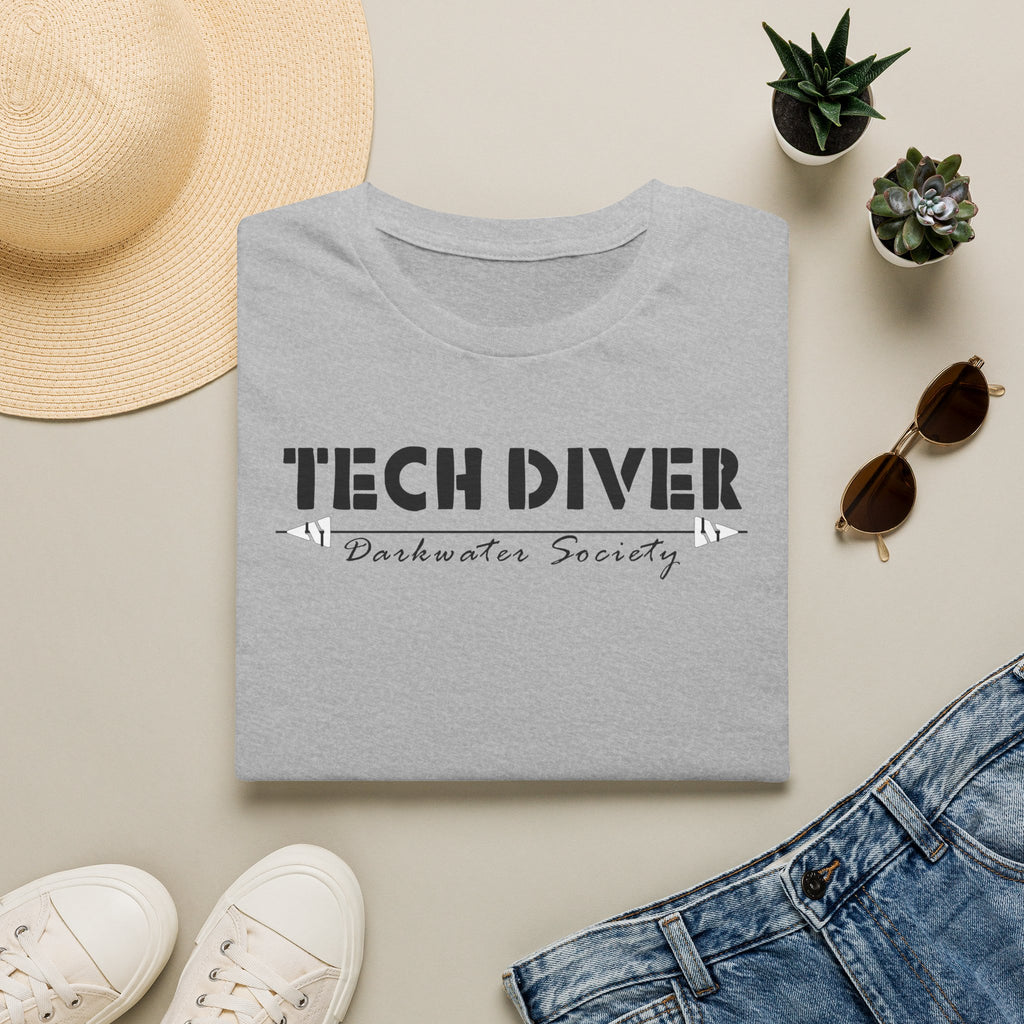 Tech Diver T‑Shirt — "I Darkwater Society" Scuba Diving Tee