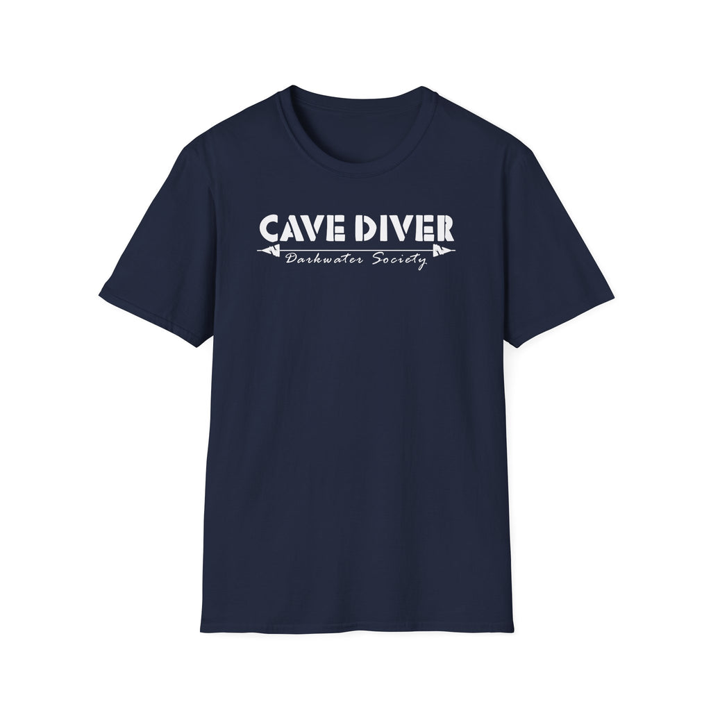Cave Diver T-Shirt — 'A Darkwater Society' Graphic Tee