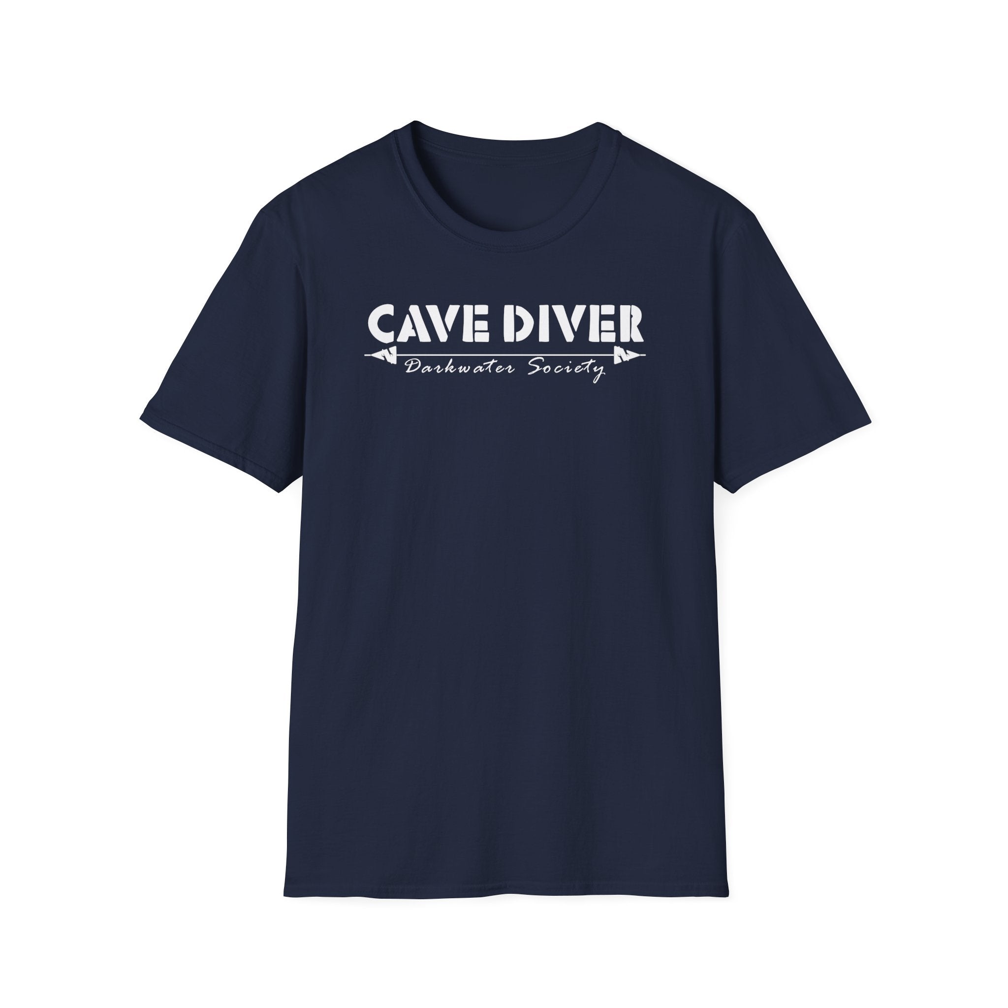 Cave Diver T-Shirt — 'A Darkwater Society' Graphic Tee