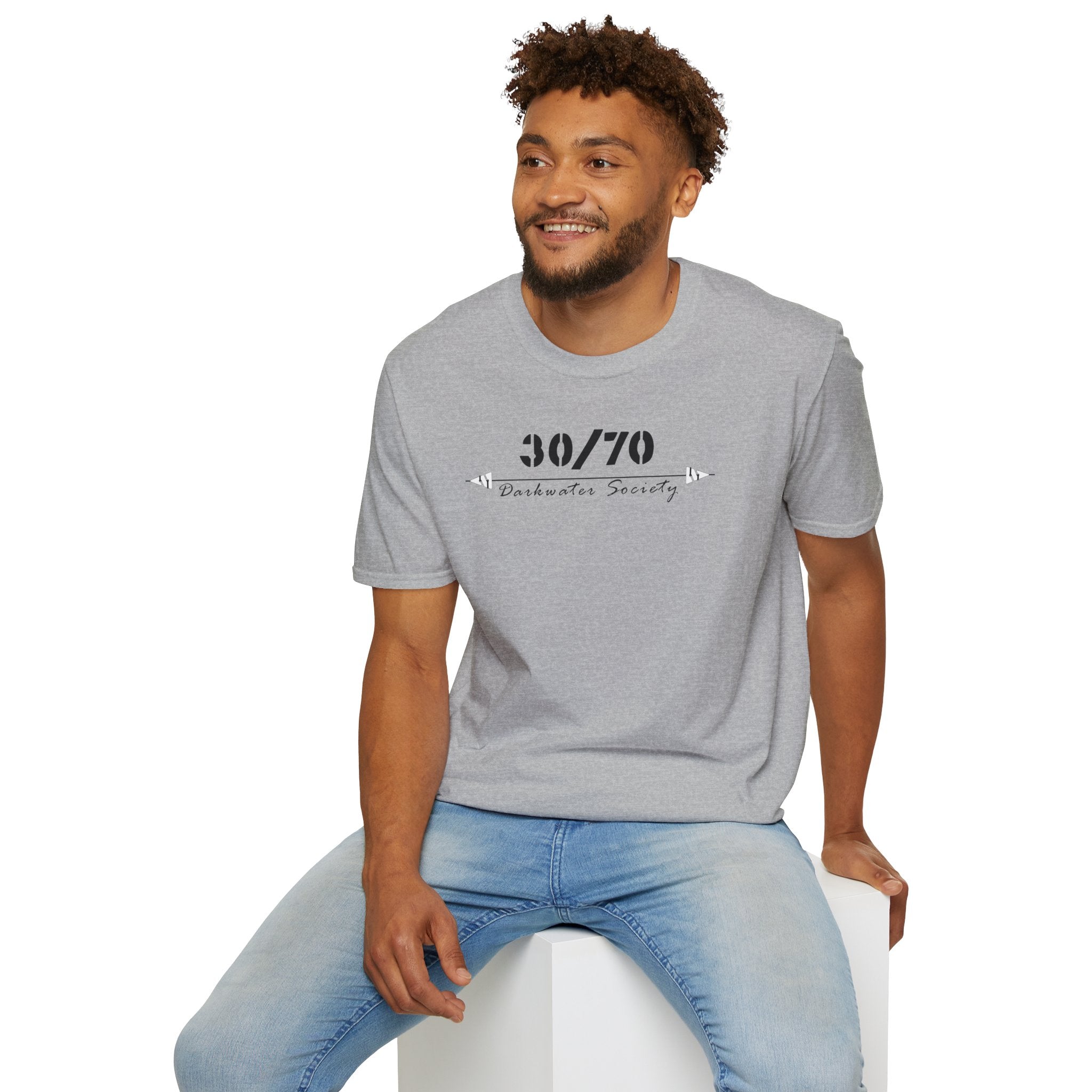 30/70 Darkwater Society T-Shirt — Minimal Nautical Club Tee