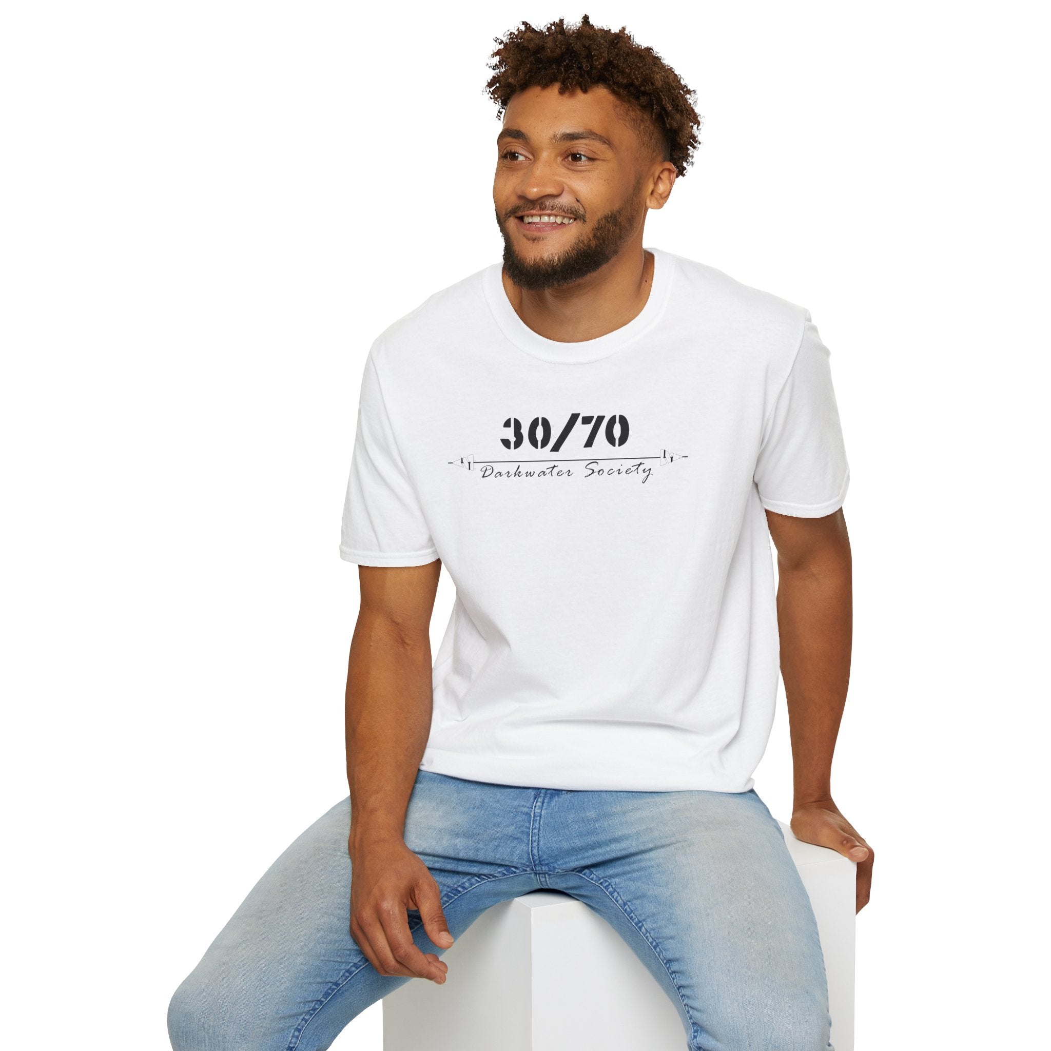 30/70 Darkwater Society T-Shirt — Minimal Nautical Club Tee