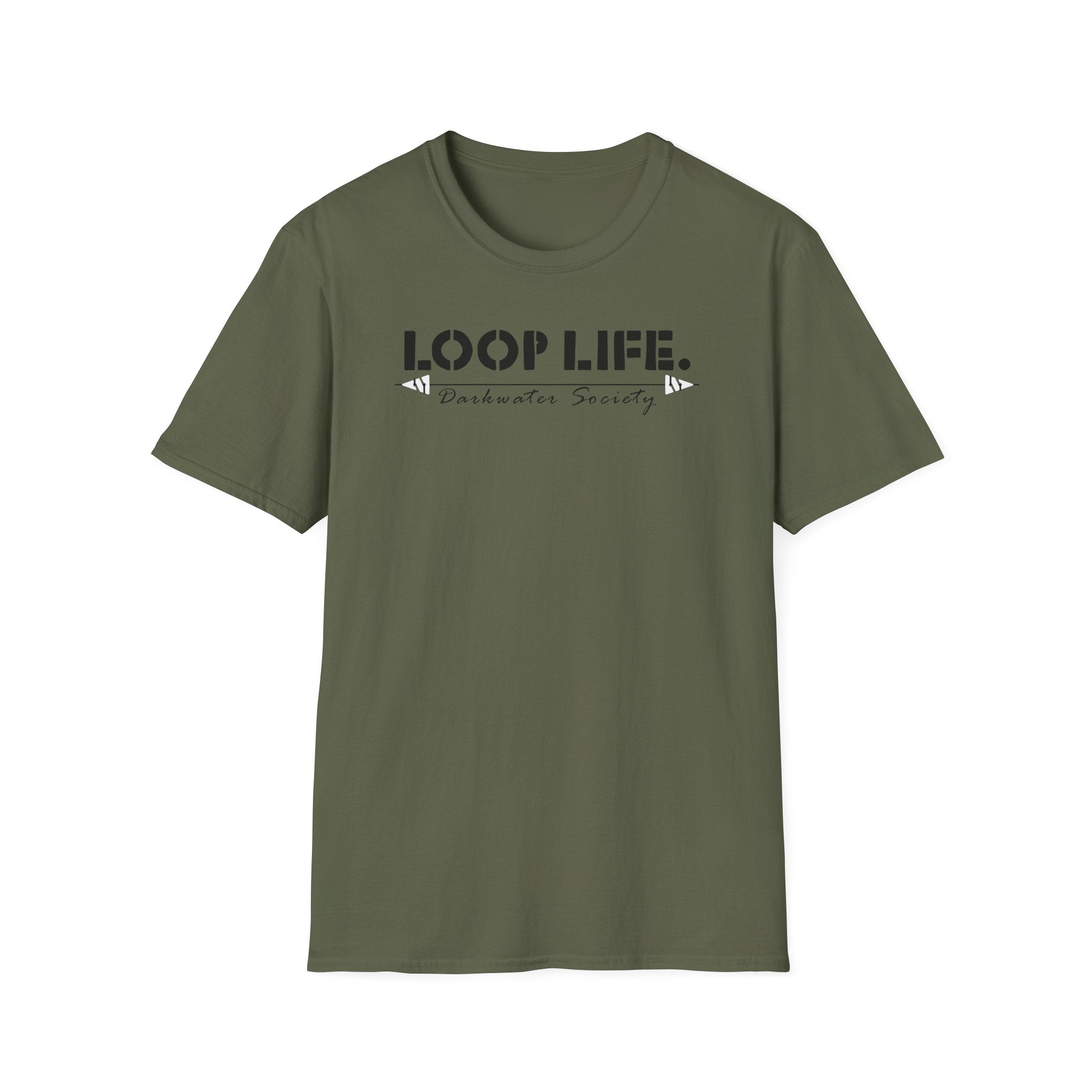 Loop Life Tee Rebreather Diver — "I Darkwater Society" T-Shirt